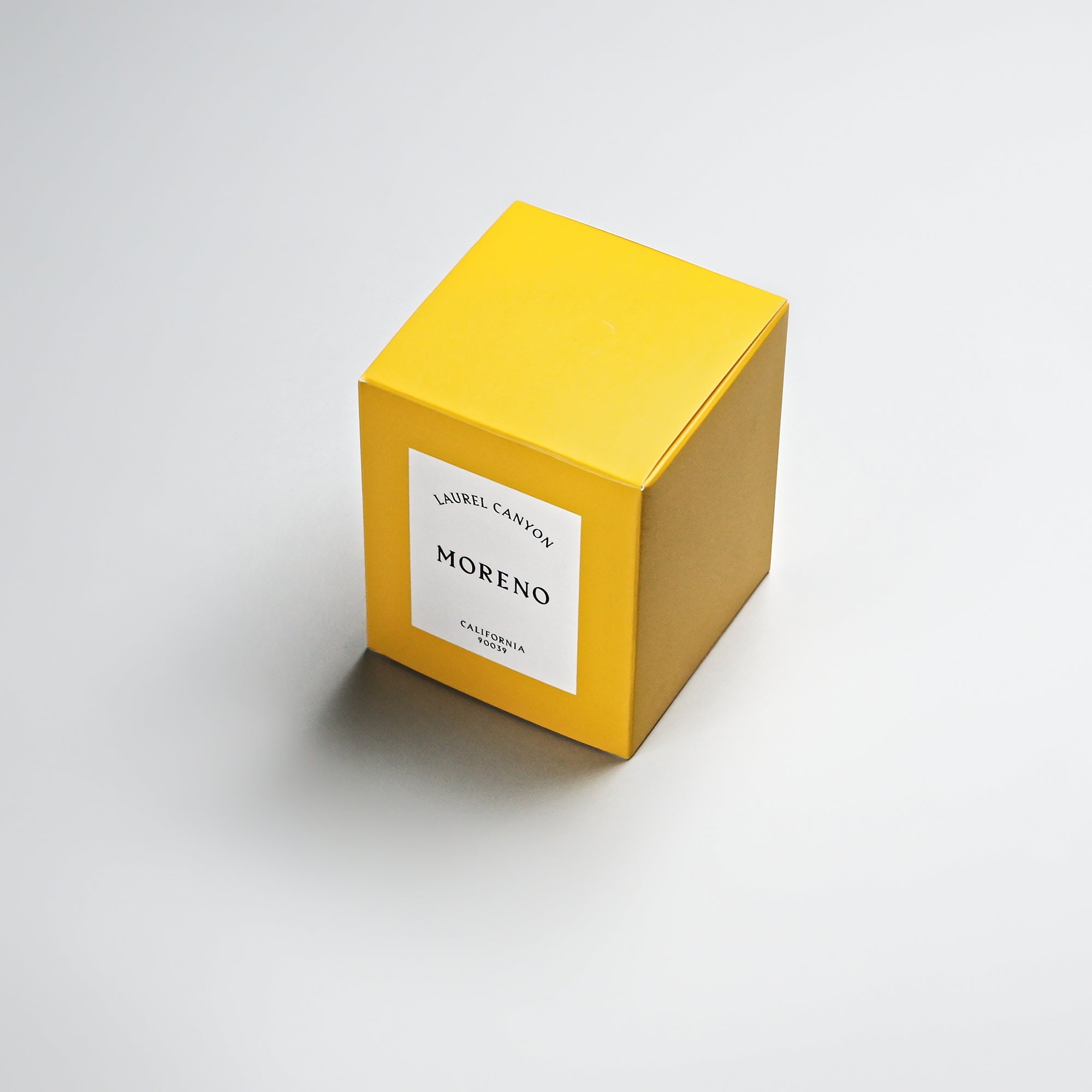 Packaging for Moreno California Laurel Canyon Candle