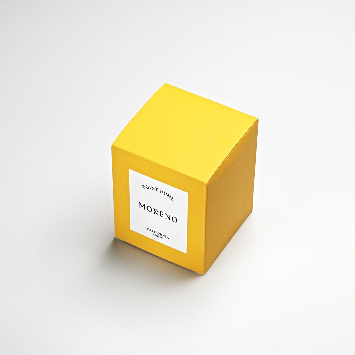 Packaging for Moreno California Point Dume Candle